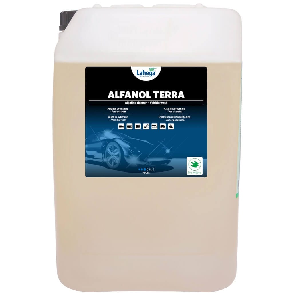 Lahega Alfanol Terra Umiarkowanie pieniący preparat o wysokiej skuteczności mycia