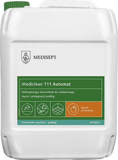 MEDISEPT Mediclean 111 Automat – 5l Podłogi – mycie maszynowe z konserwacją