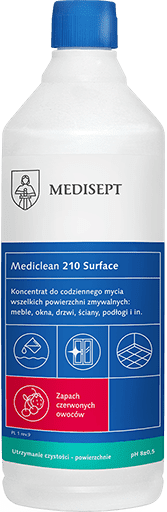 MEDISEPT Mediclean 240 Steel – 500ml Preparat do czyszczenia i pielęgnacji powierzchni ze stali nierdzewnej
