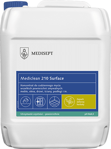 MEDISEPT Mediclean 210 Surface  Powierzchnie zmywalne – mycie codzienne