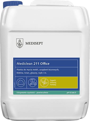 MEDISEPT Mediclean 211 Office Pianka do mycia powierzchni zmywalnych