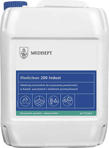 MEDISEPT Mediclean 200 Indust Obiekty przemysłowe – czyszczenie powierzchni