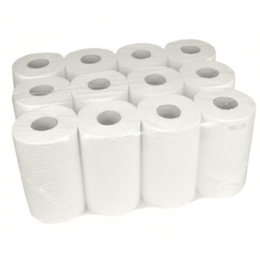 Ręcznik papierowy Mini 300 listków Długość 60m Opakowanie 12 rolek